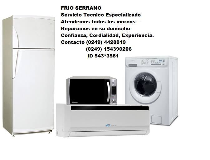 Foto de FRIO SERRANO. Servicio Técnico de Refrigeración En Tandil (Reparación de Heladeras, lavarropas, instalación de Aires Acondicionados) Tandil