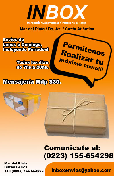 Foto de Mensajería Inbox Envíos Mar del Plata