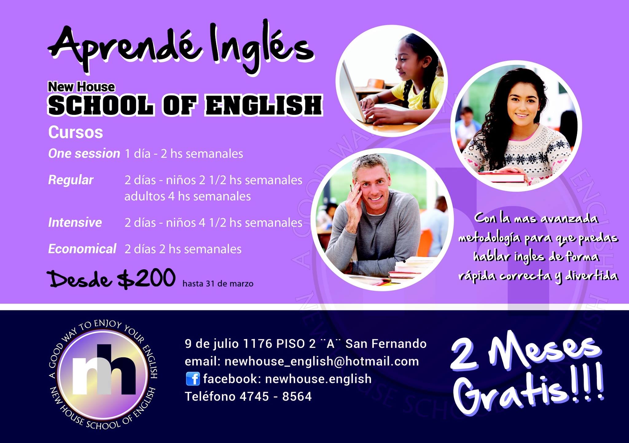 new house School of English San Fernando - Buenos Aires