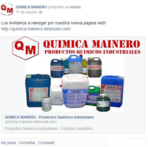 Quimica Mainero Capital - Córdoba